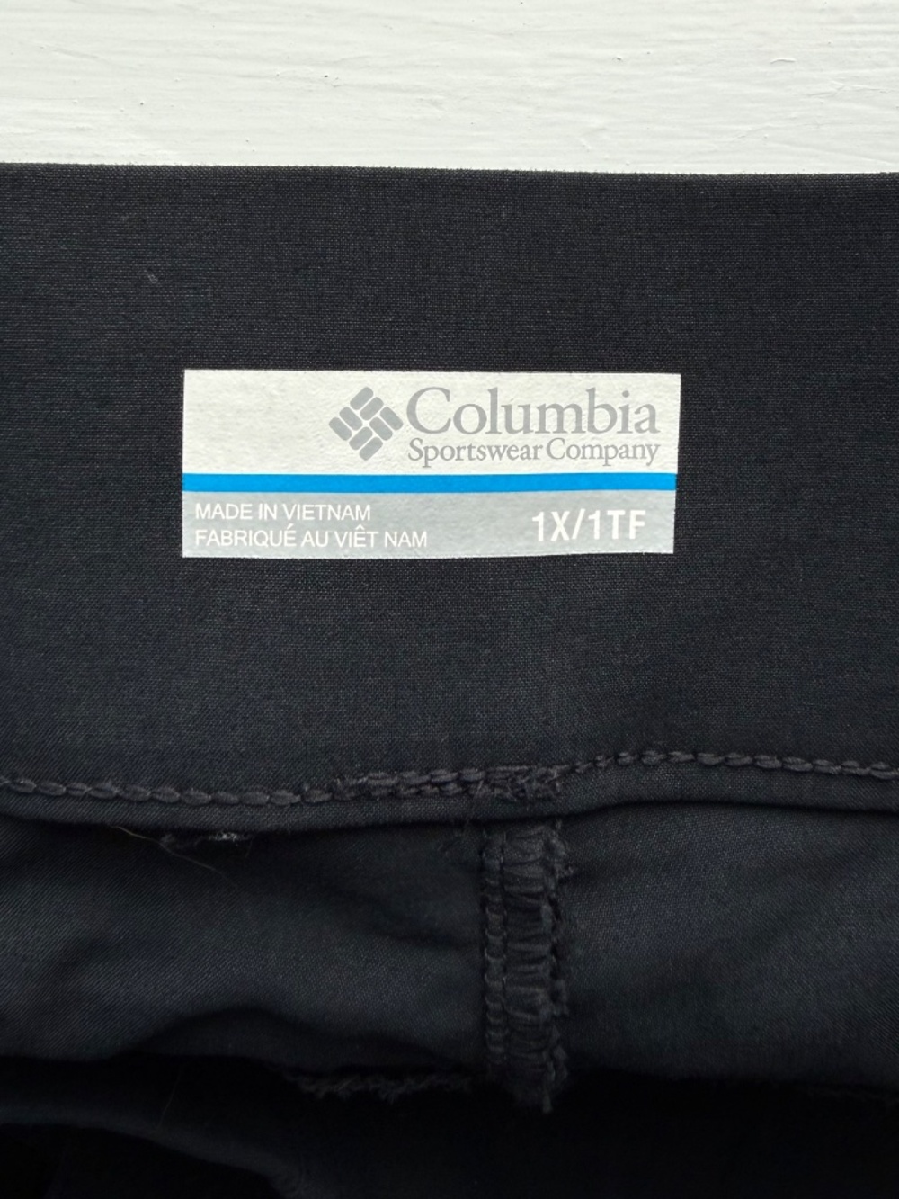 Columbia | Casual Capri Pull-On Pants | Black | 1X - Picture 4 of 6